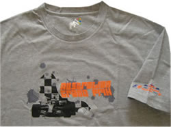 2008オーストラリアGP　オフィシャルTシャツ　杢グレー